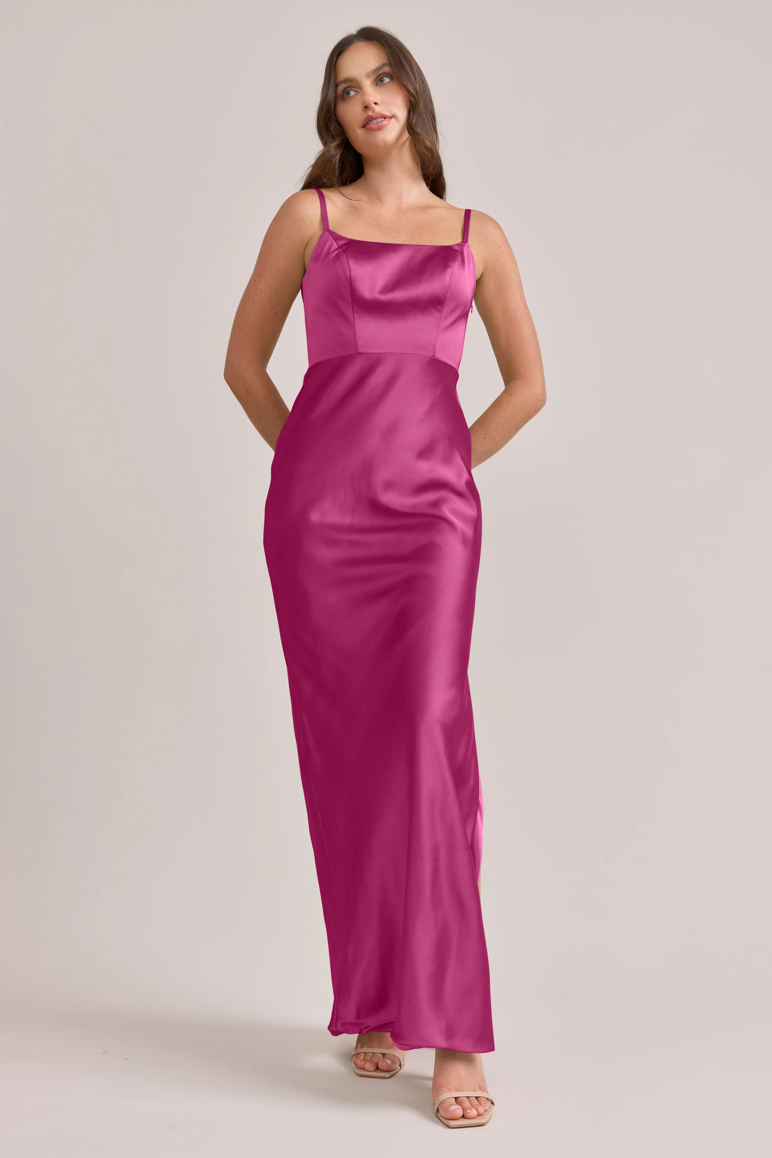 Remi Satin Dress | Made To Order - Image 53