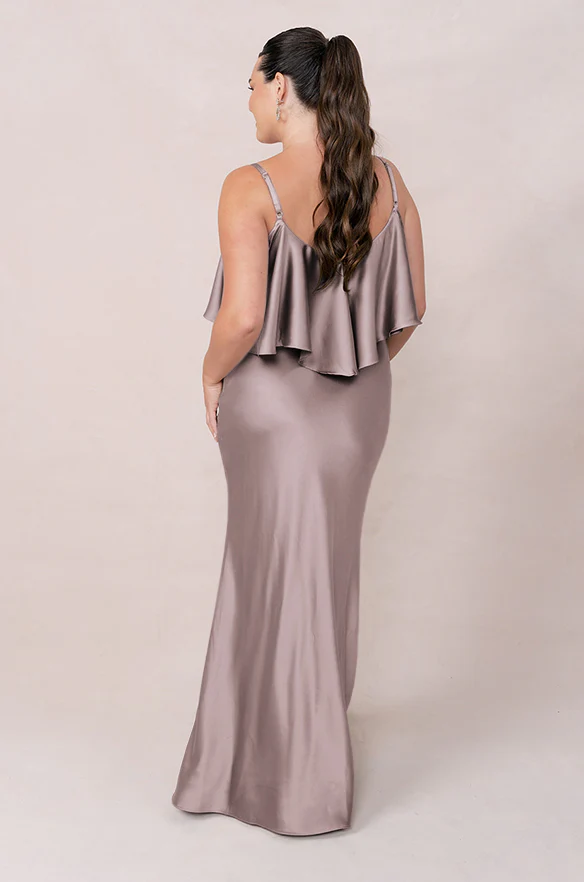 Riley Convertible Satin Dress | Made To Order - Image 148