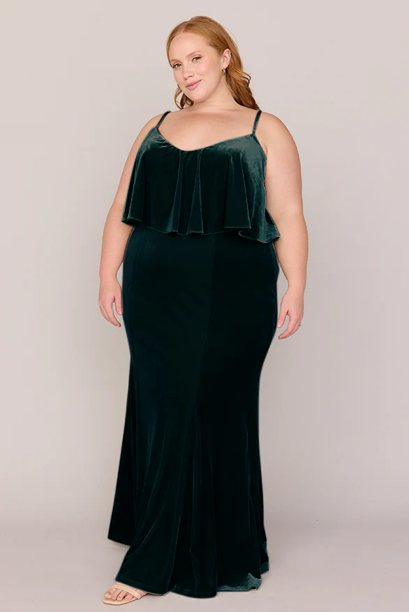 Riley Convertible Velvet Dress | Made To Order - Image 13