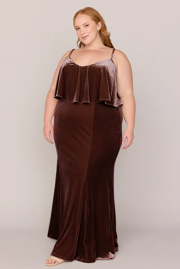 Riley Convertible Velvet Dress | Made To Order - Image 27