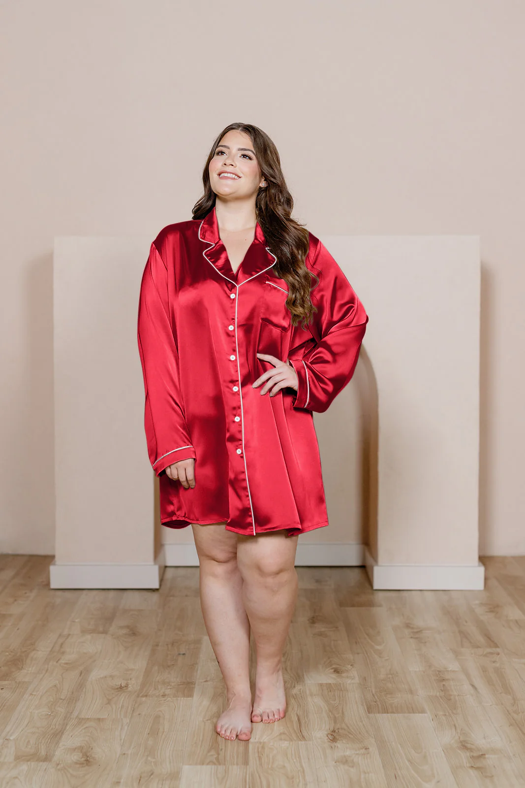 Rise n Shine Satin Sleep Dress | Made To Order - Image 50