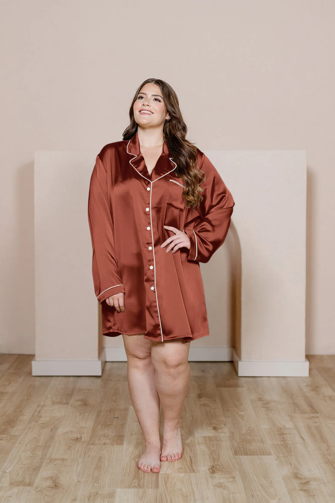 Rise n Shine Satin Sleep Dress | Made To Order - Image 8