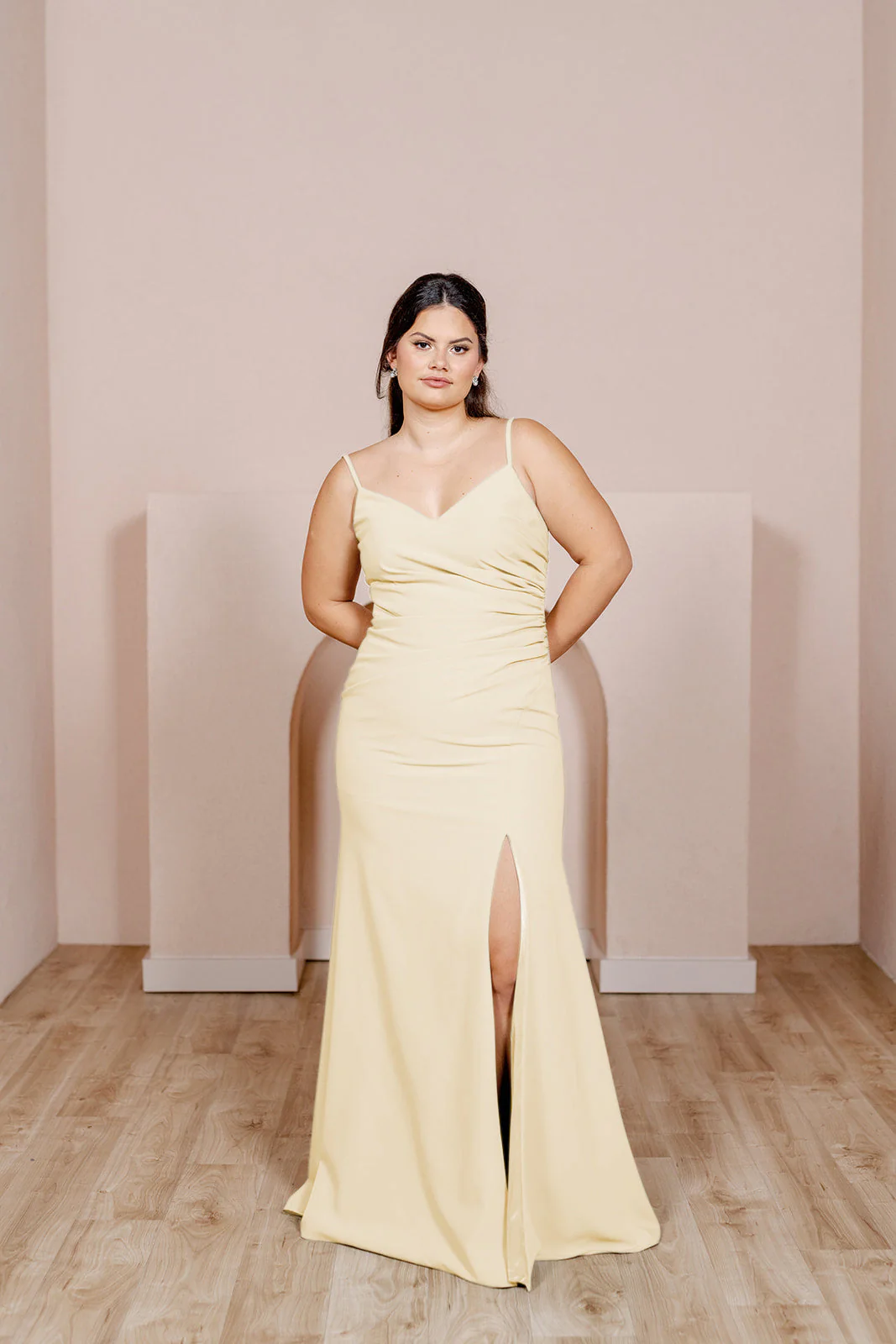 Rory Crepe Dress | Made To Order - Image 174