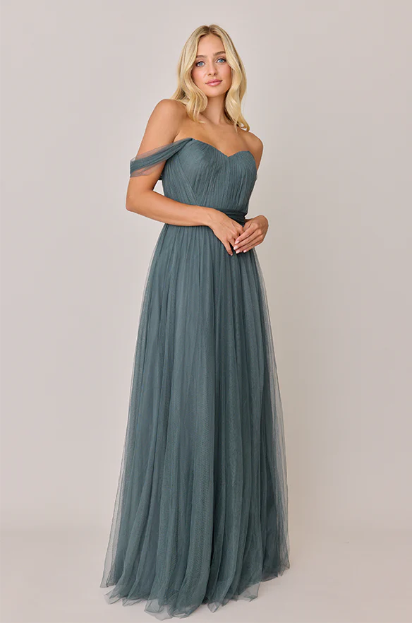 Rosalie Tulle Convertible Dress | Made To Order - Image 4