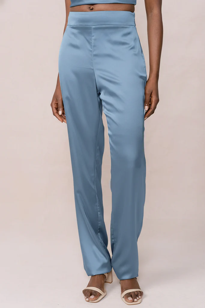 Ruby Satin Pants | Made To Order - Image 121