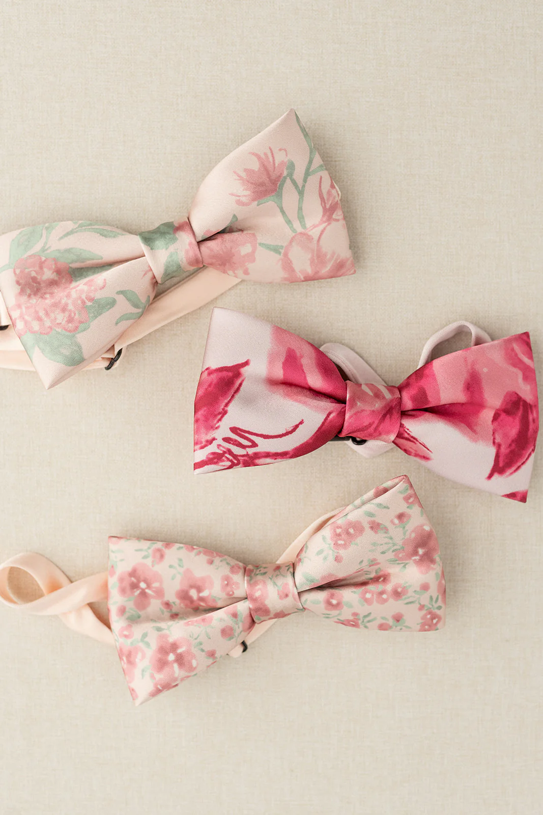 Satin Floral Print Bowtie | Made To Order - Image 4