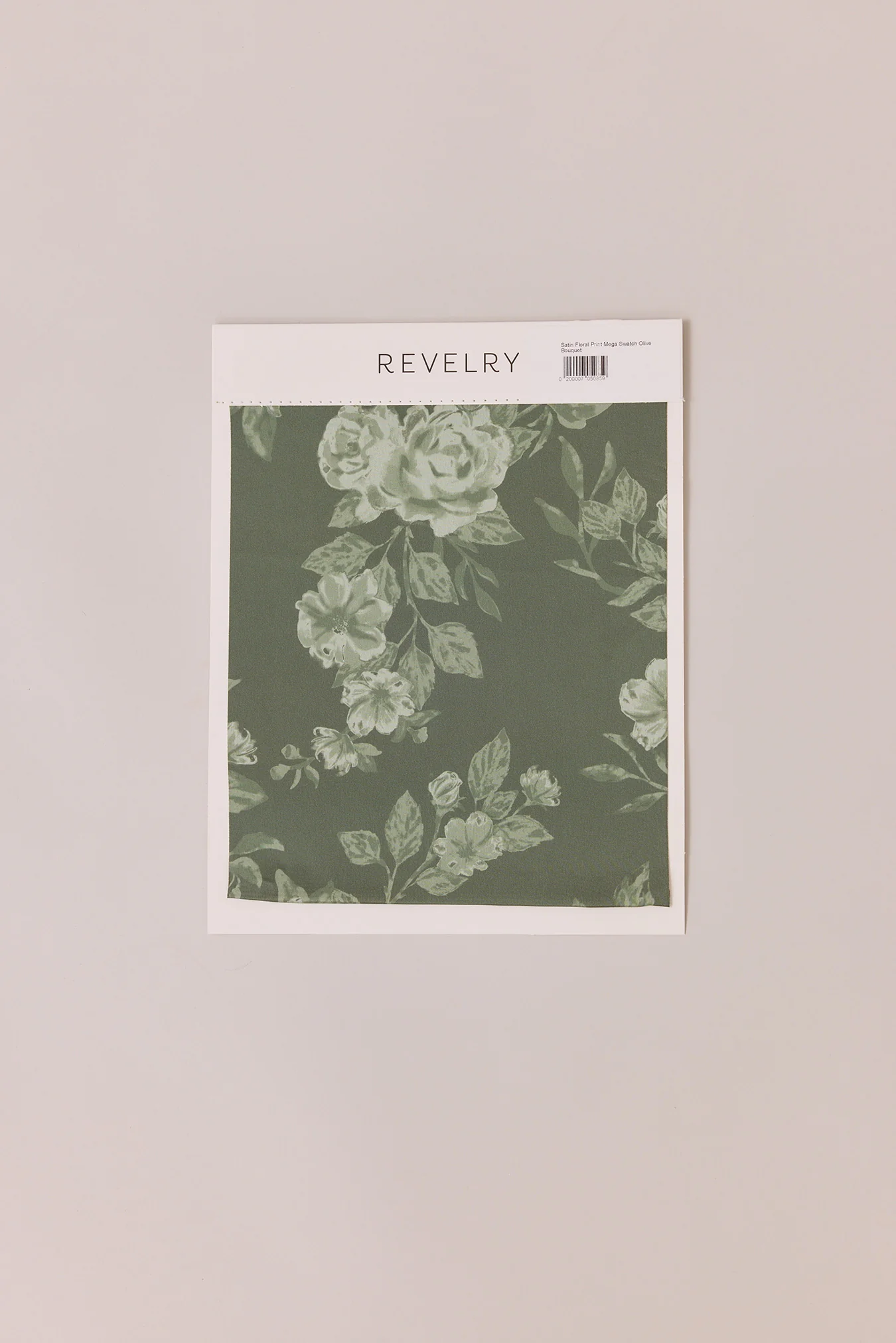 Satin Floral Print Mega Swatch | Ready To Ship - Image 27