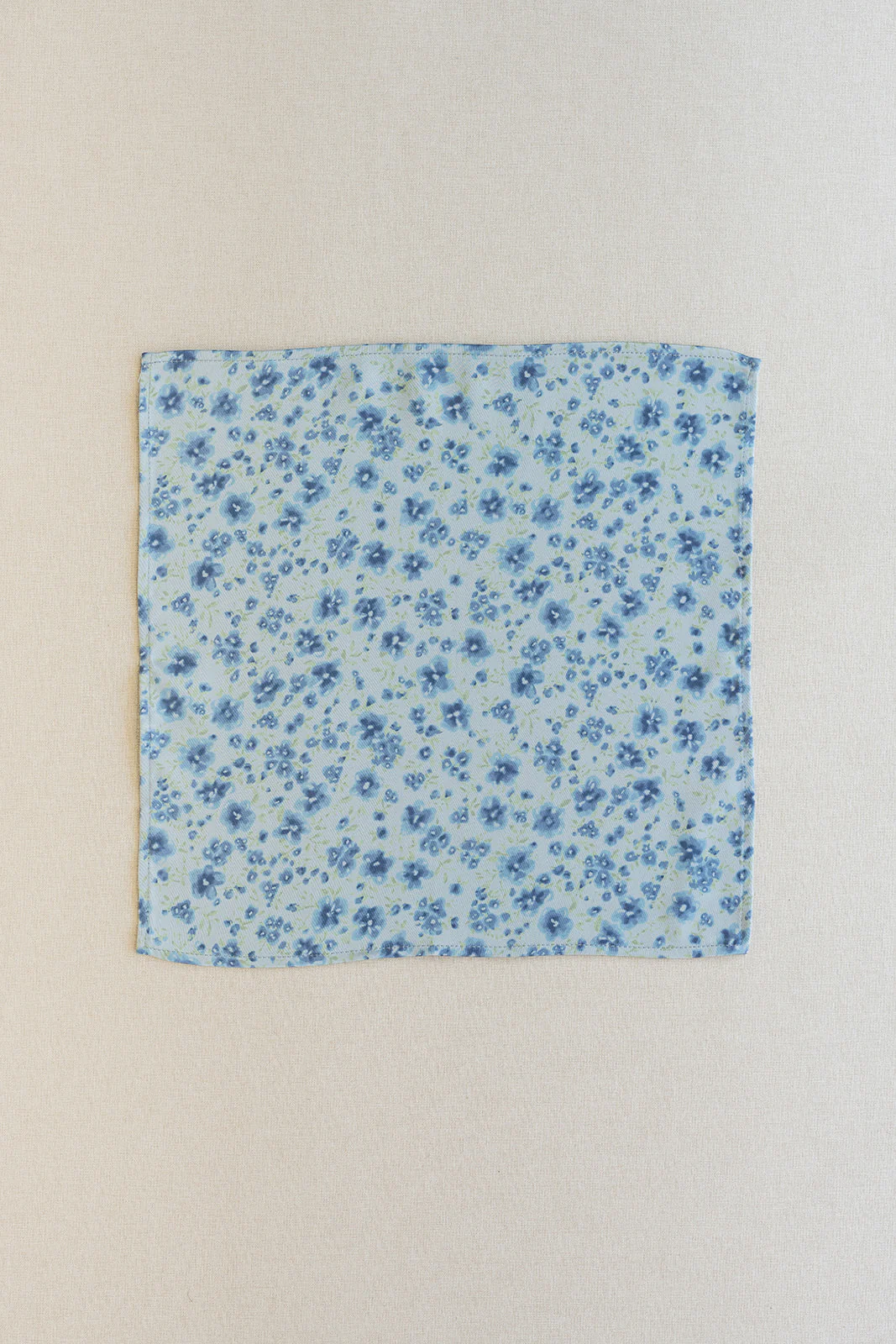 Satin Floral Print Pocket Square | Made To Order - Image 13