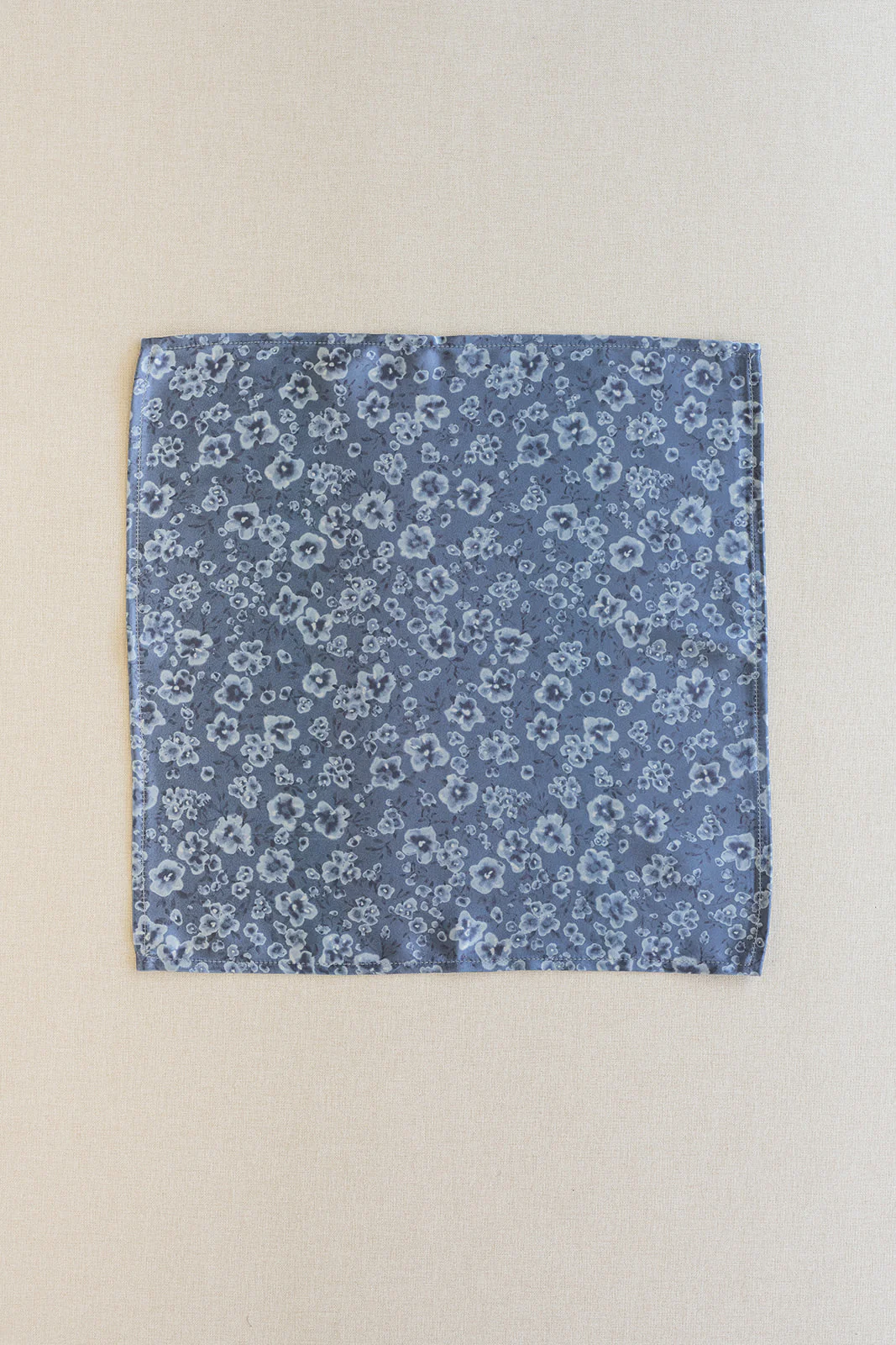 Satin Floral Print Pocket Square | Made To Order - Image 14