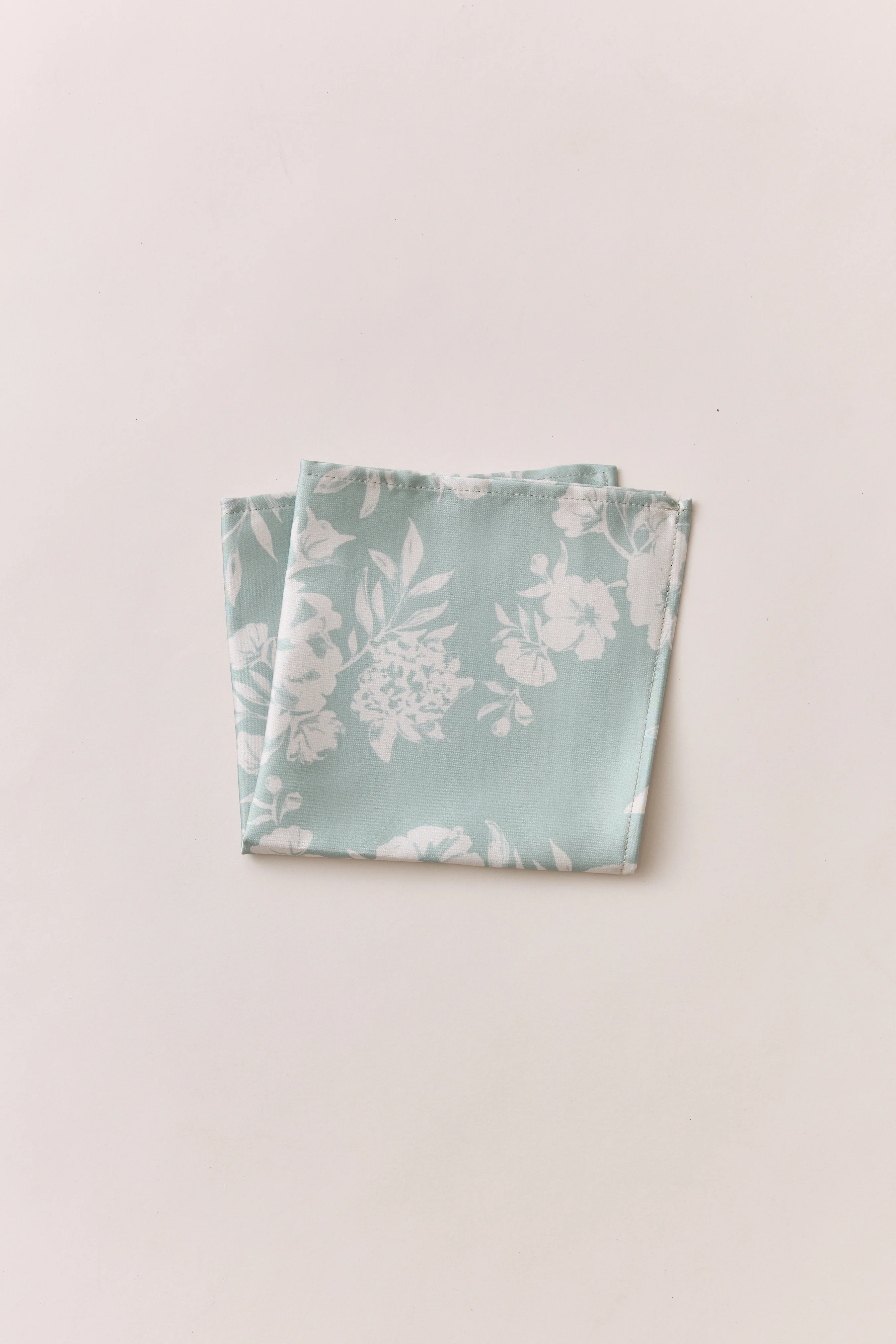 Satin Floral Print Pocket Square | Made To Order - Image 25