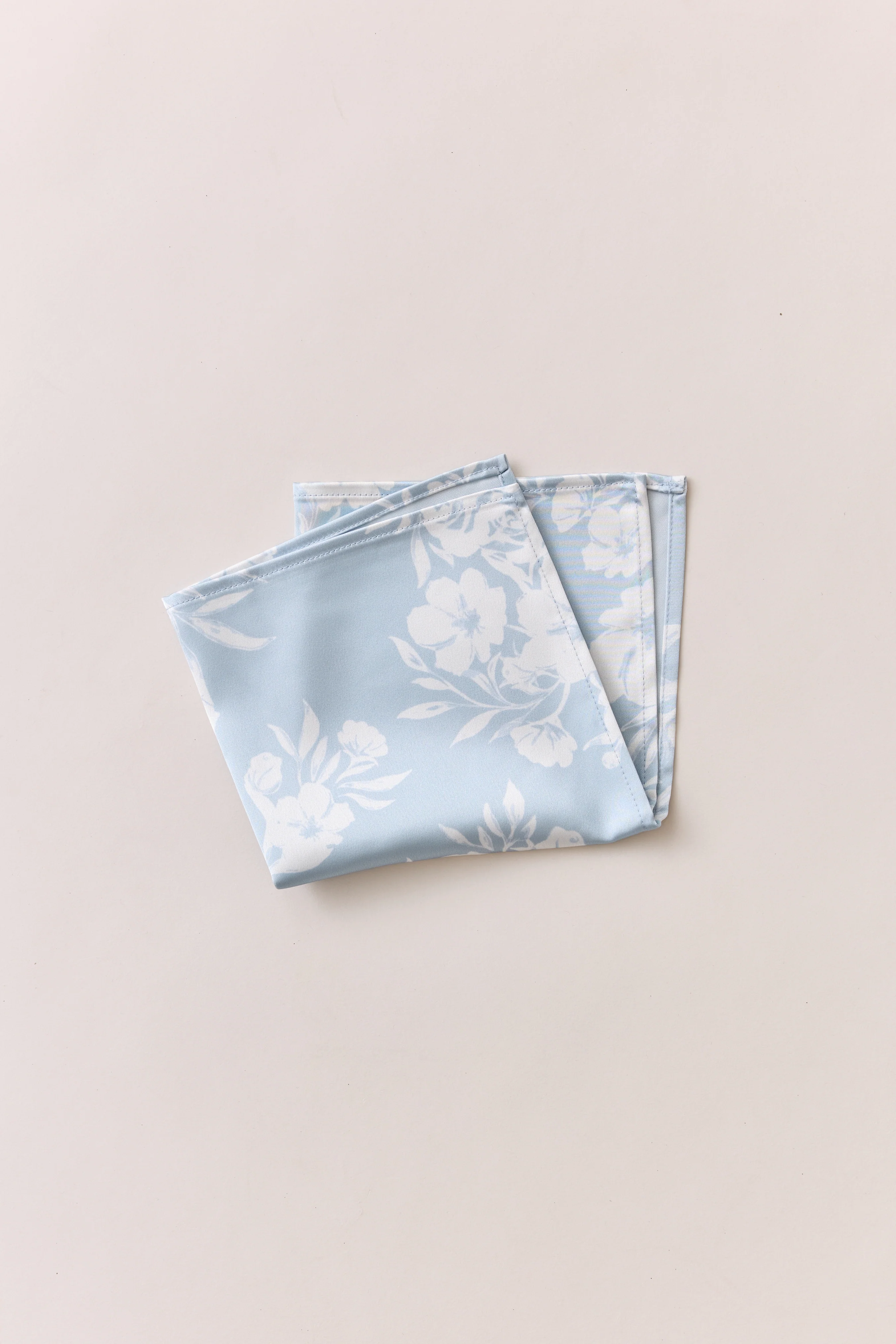 Satin Floral Print Pocket Square | Made To Order - Image 26