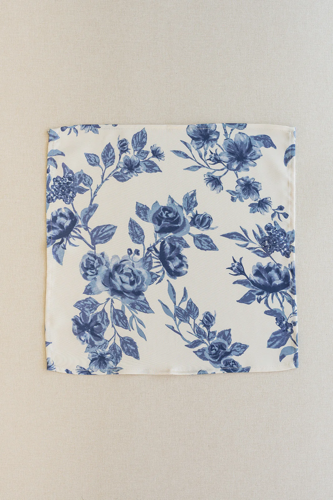 Satin Floral Print Pocket Square | Made To Order - Image 9