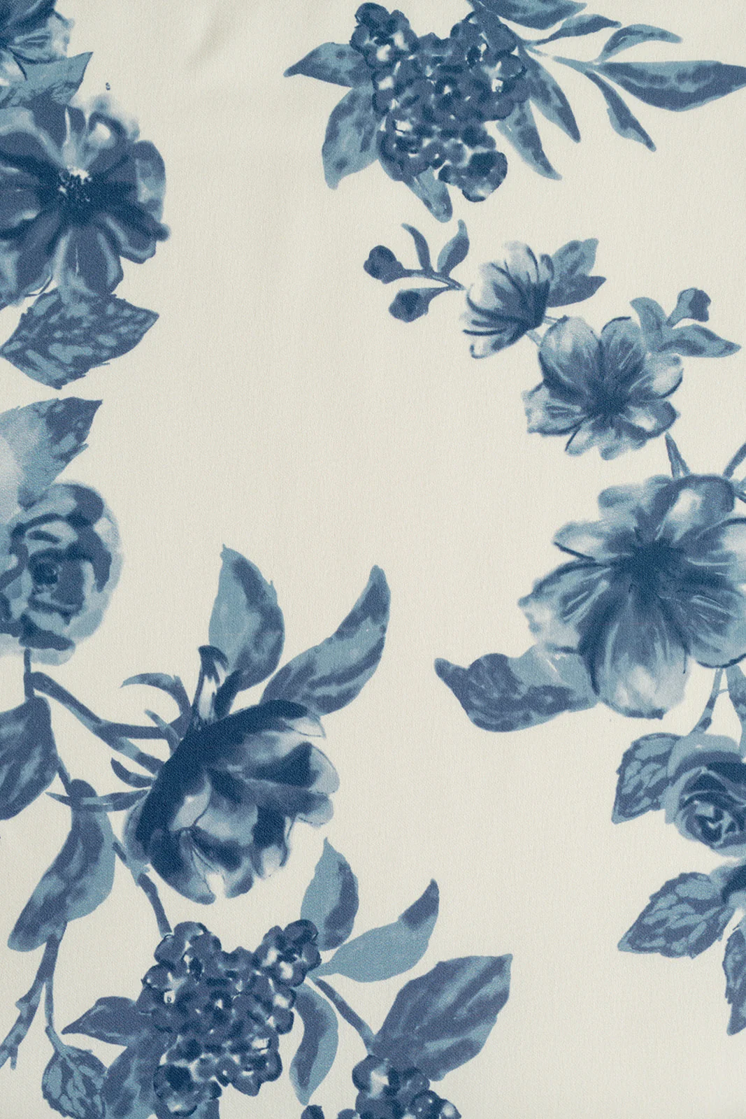 Satin Floral Print Skinny Scarf | Made To Order - Image 23