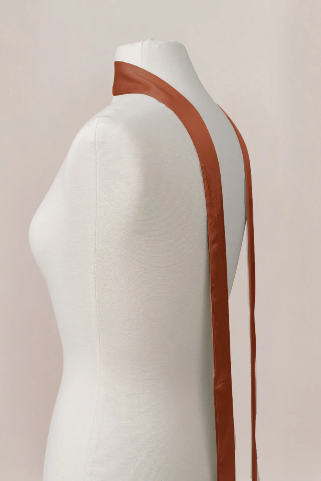 Satin Skinny Scarf | Made To Order - Image 44
