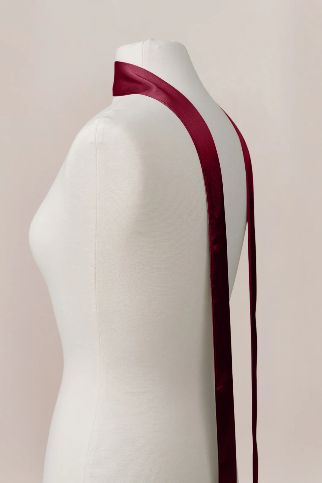 Satin Skinny Scarf | Made To Order - Image 48