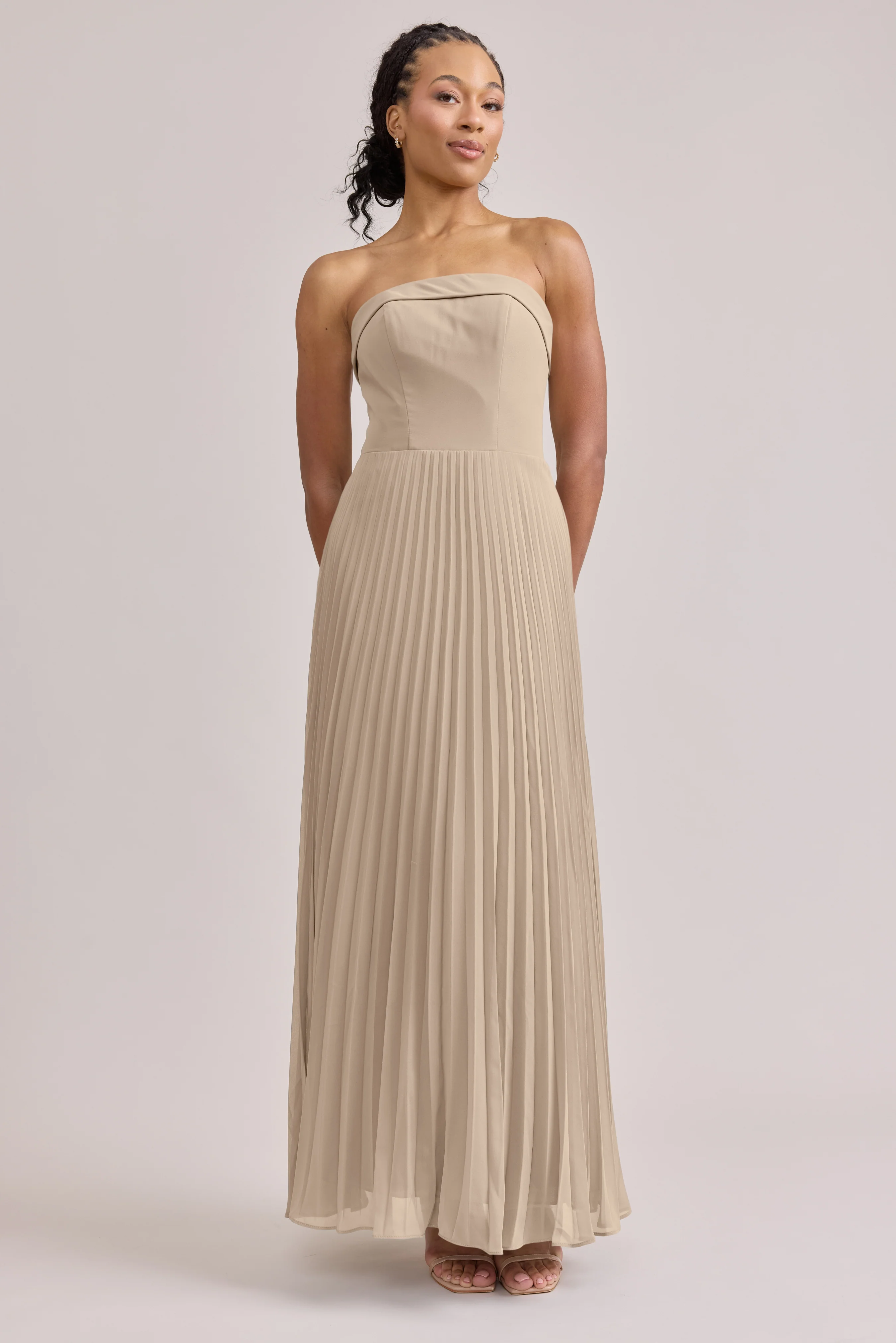 Saylor Chiffon Pleated Dress | Made To Order - Image 11