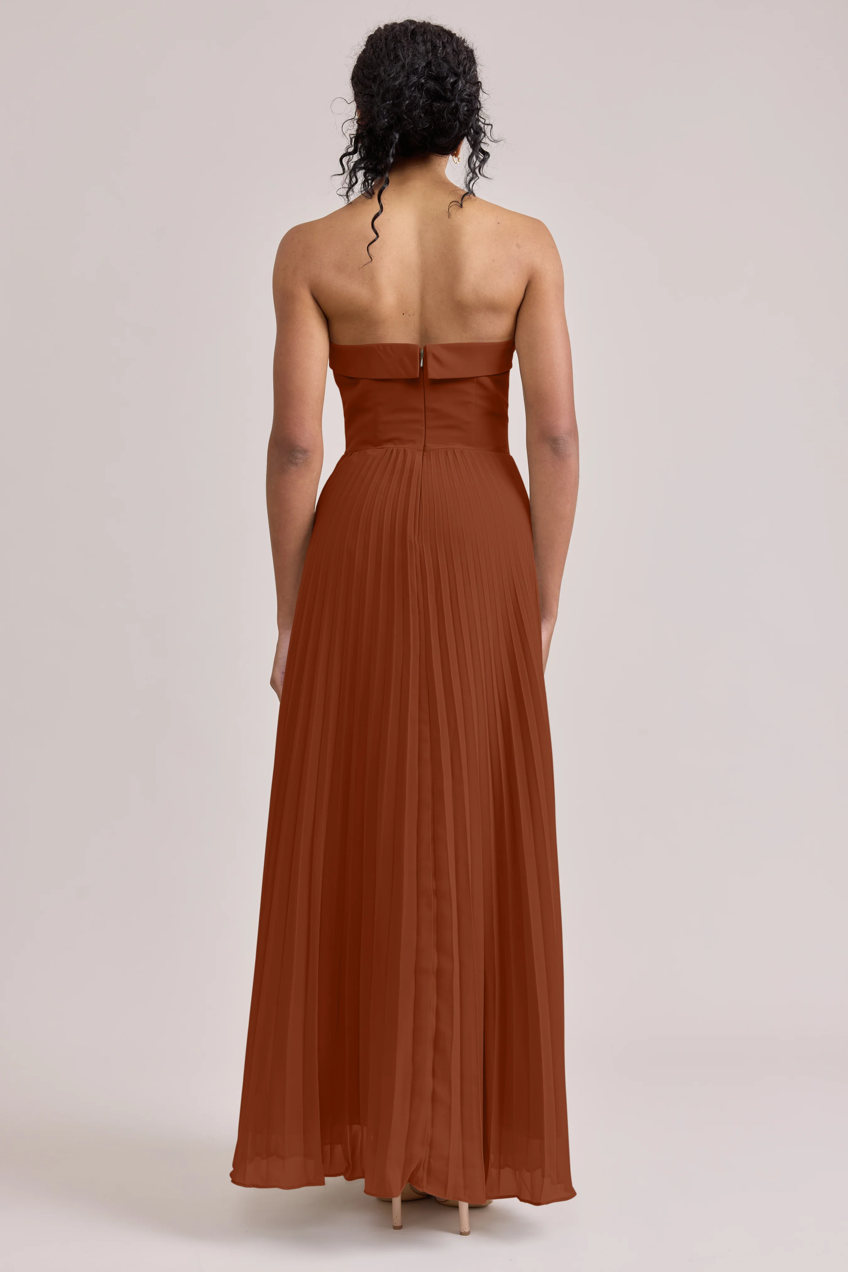 Saylor Chiffon Pleated Dress | Made To Order - Image 118