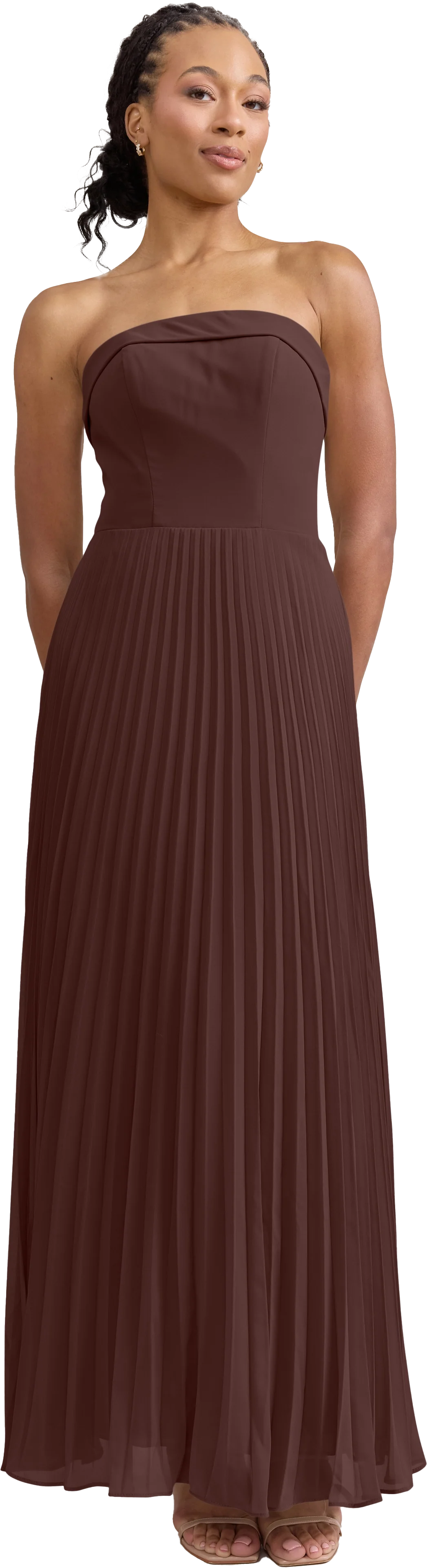 Saylor Chiffon Pleated Dress | Made To Order - Image 132