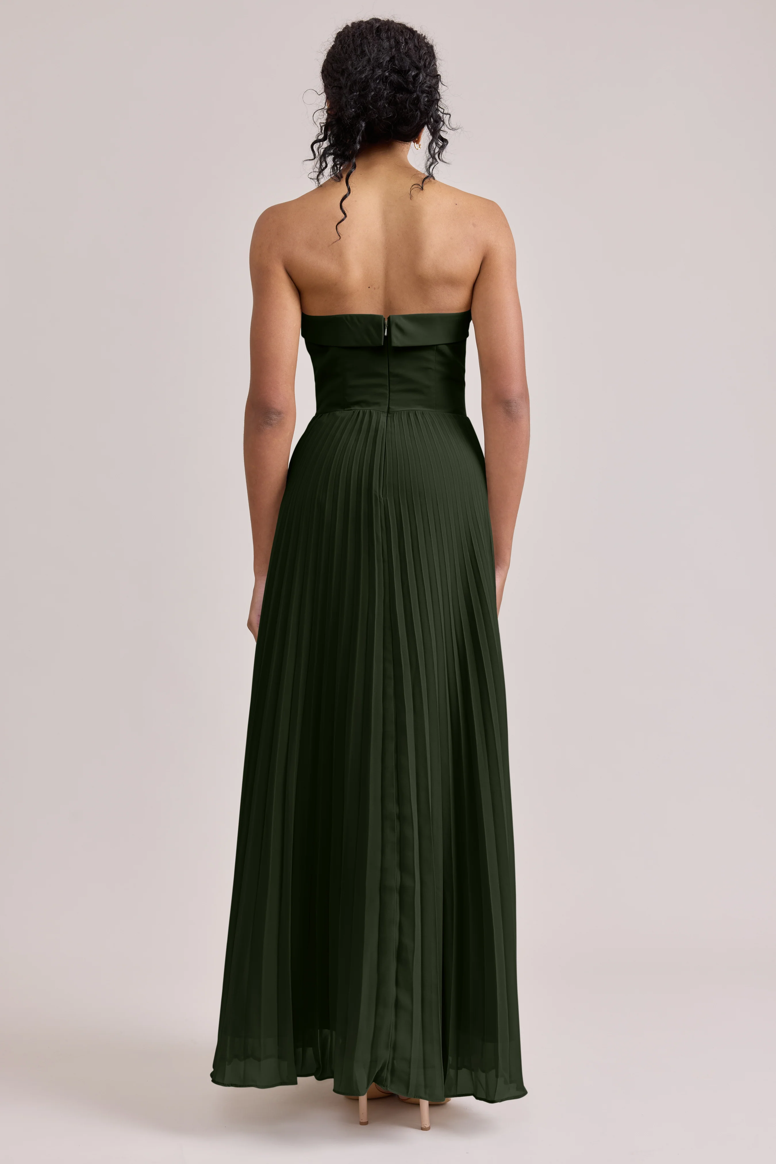 Saylor Chiffon Pleated Dress | Made To Order - Image 92