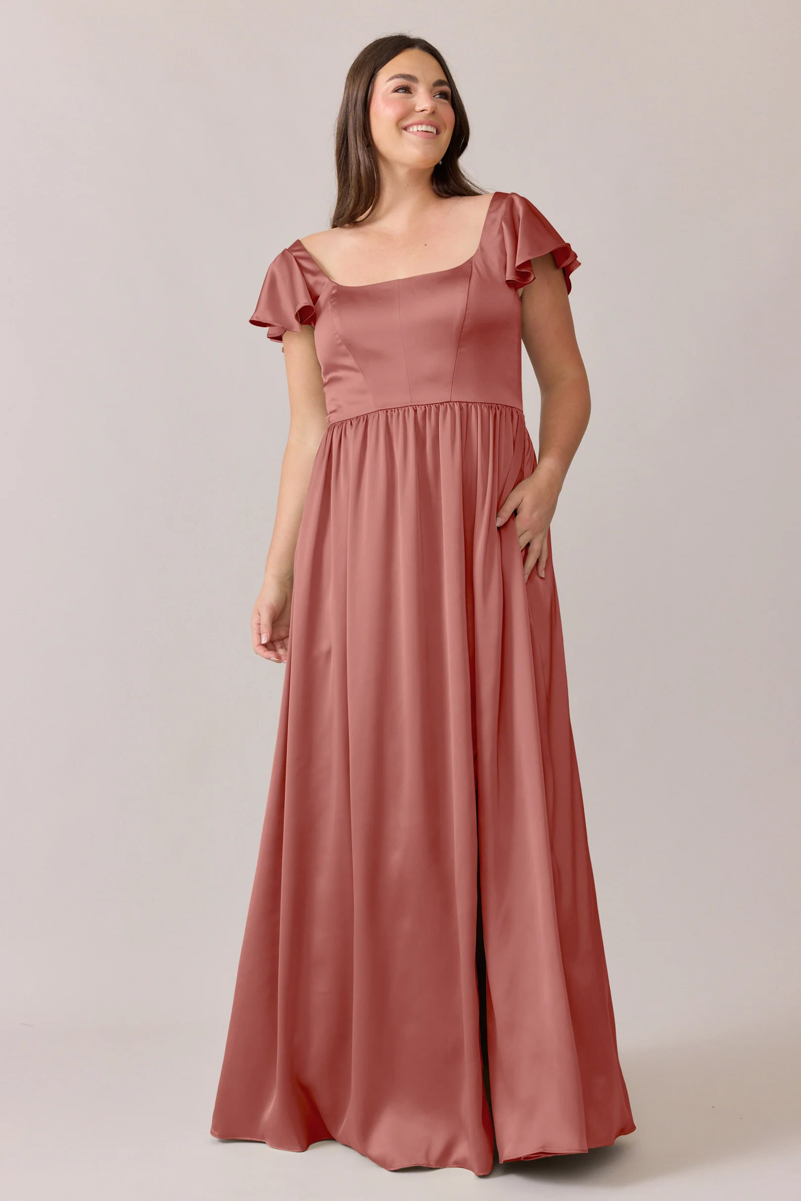 Selma Satin Dress | Made To Order - Image 25