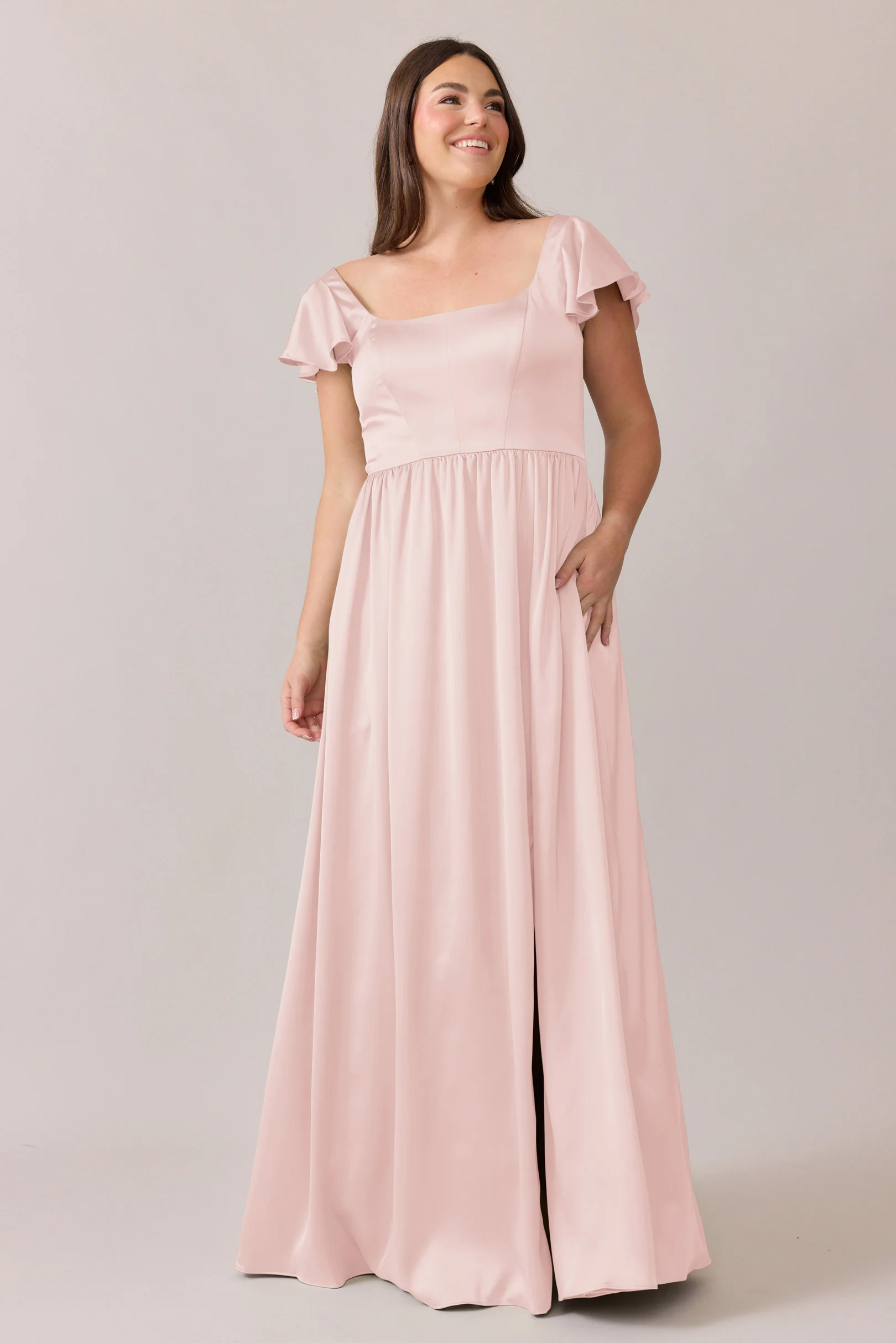 Selma Satin Dress | Made To Order - Image 39