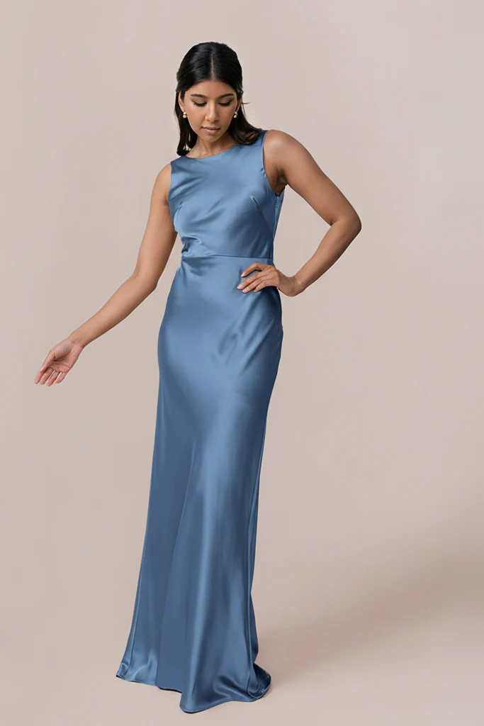 Serena Satin Dress | Made To Order - Image 117