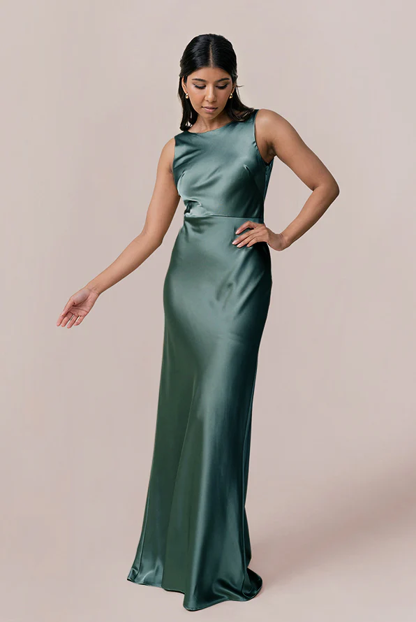 Serena Satin Dress | Made To Order - Image 32