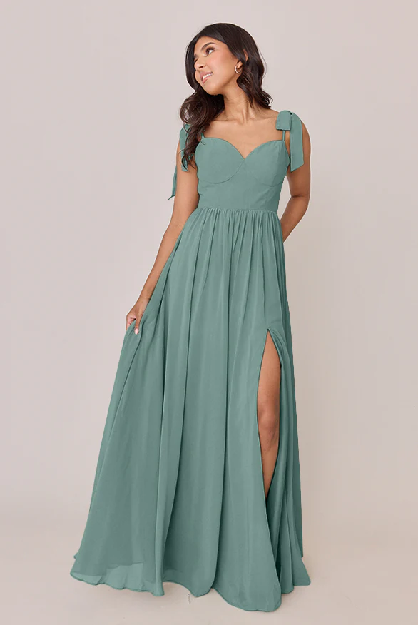 Serenity Chiffon Dress | Made To Order - Image 102