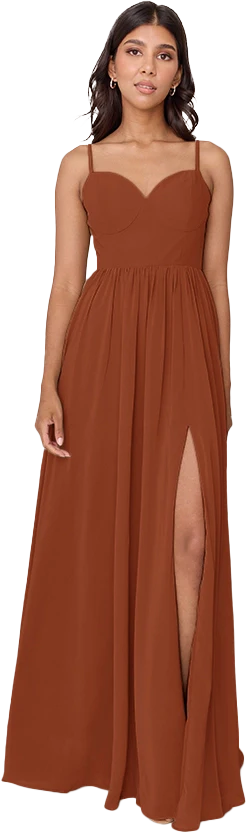 Serenity Chiffon Dress | Made To Order - Image 176