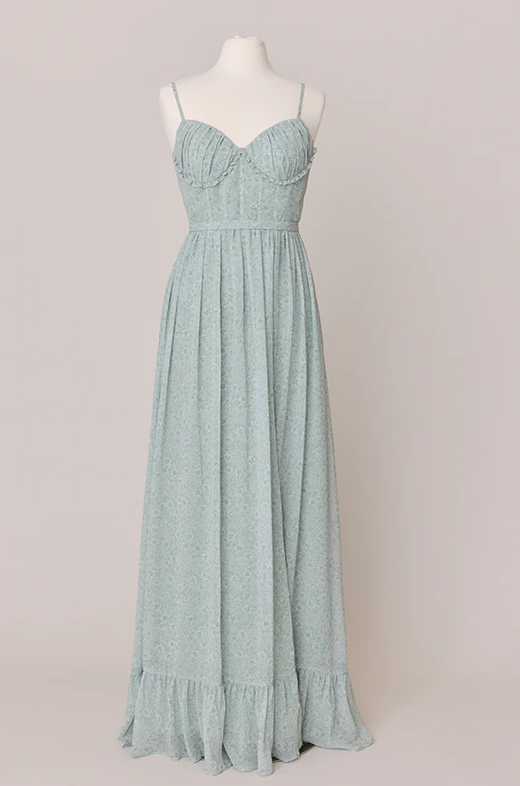 Shylah Chiffon Floral Print Dress | Made To Order - Image 31