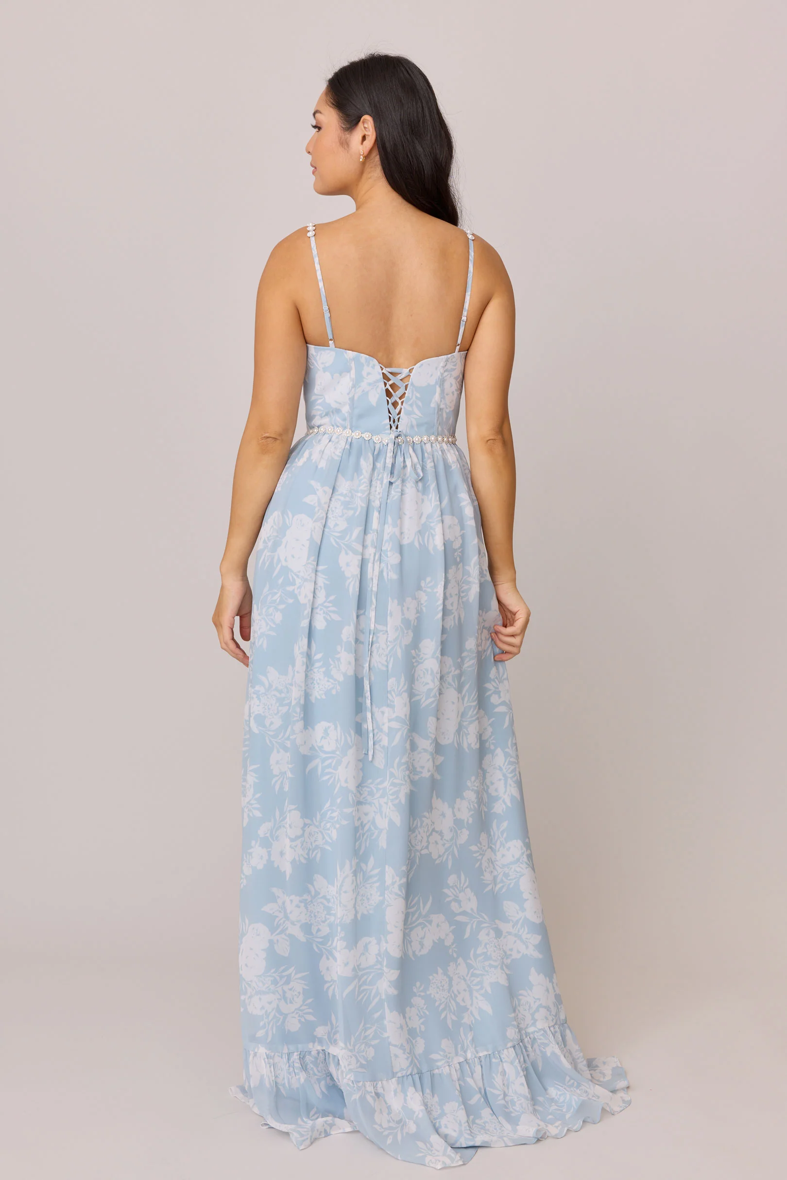 Shylah Luxe Chiffon Floral Print Dress | Made To Order - Image 24