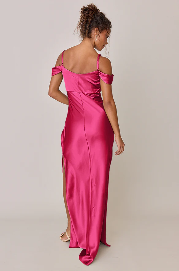 Sienna Satin Dress | Made To Order - Image 123