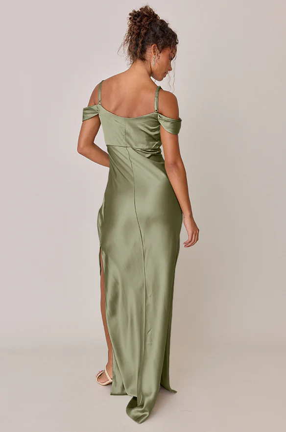 Sienna Satin Dress | Made To Order - Image 157