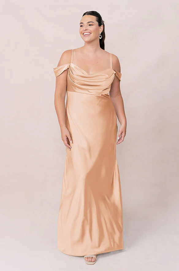 Sienna Satin Dress | Made To Order - Image 170