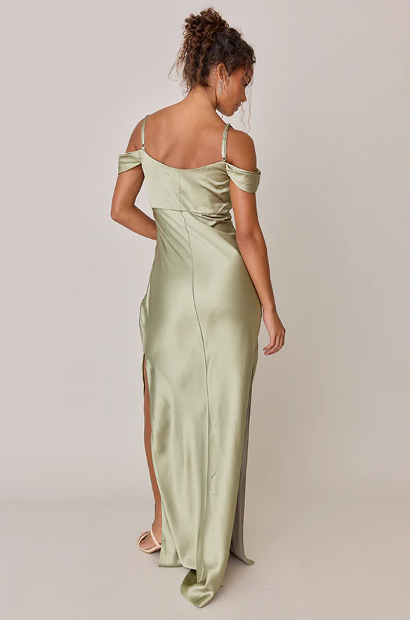 Sienna Satin Dress | Made To Order - Image 208
