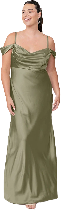 Sienna Satin Dress | Made To Order - Image 38