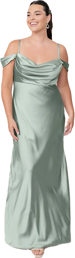 Sienna Satin Dress | Made To Order - Image 48