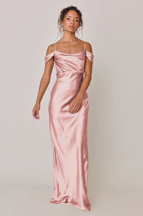 Sienna Satin Dress | Made To Order - Image 71