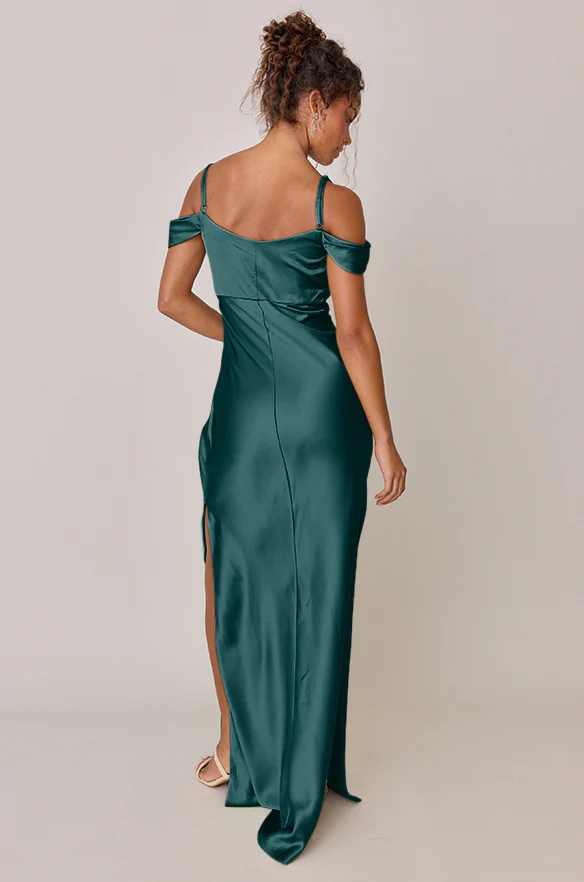 Sienna Satin Dress | Made To Order - Image 77