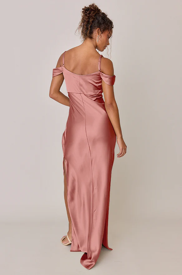 Sienna Satin Dress | Made To Order - Image 87