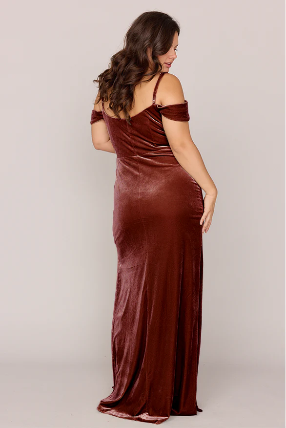Sienna Velvet Dress | Made To Order - Image 51