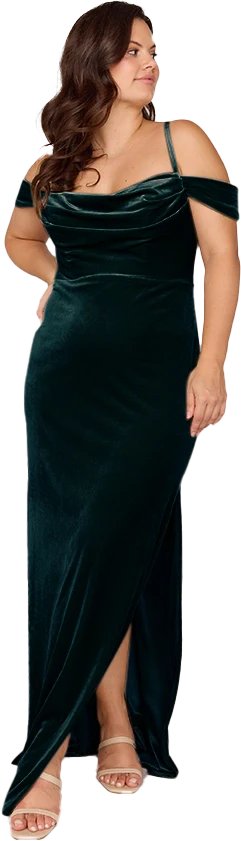 Sienna Velvet Dress | Made To Order - Image 60