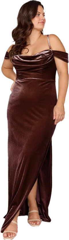 Sienna Velvet Dress | Made To Order - Image 67