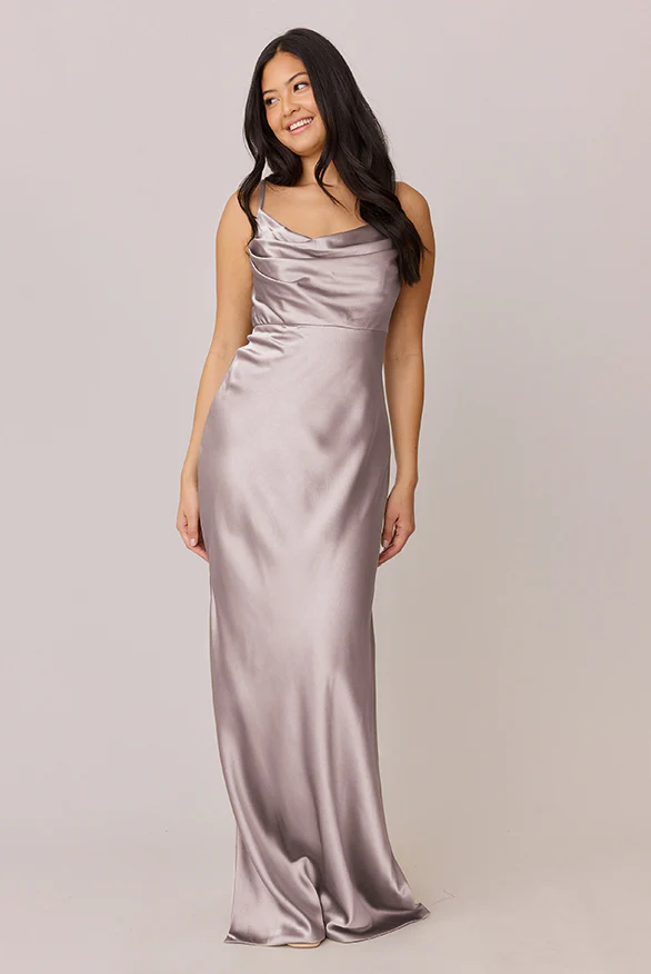 Skye Satin Dress | Made To Order - Image 182