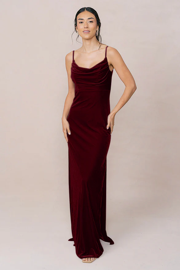 Skye Velvet Dress | Made To Order - Image 15