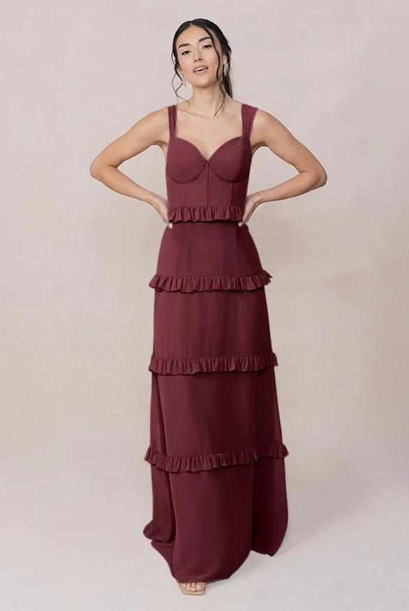 Sloane Chiffon Dress | Made To Order - Image 16