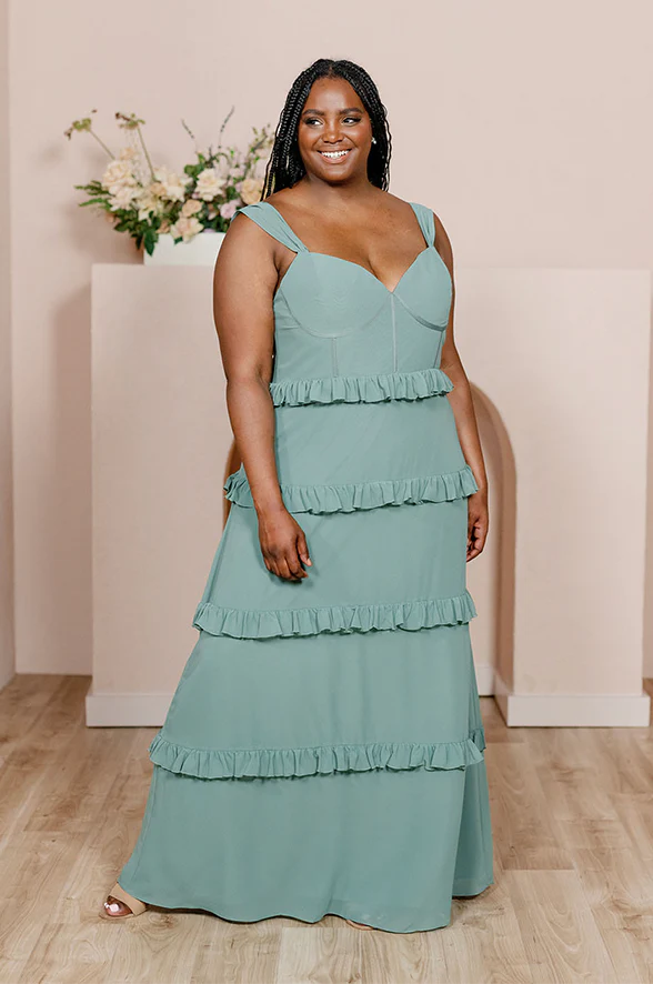 Sloane Chiffon Dress | Made To Order - Image 7