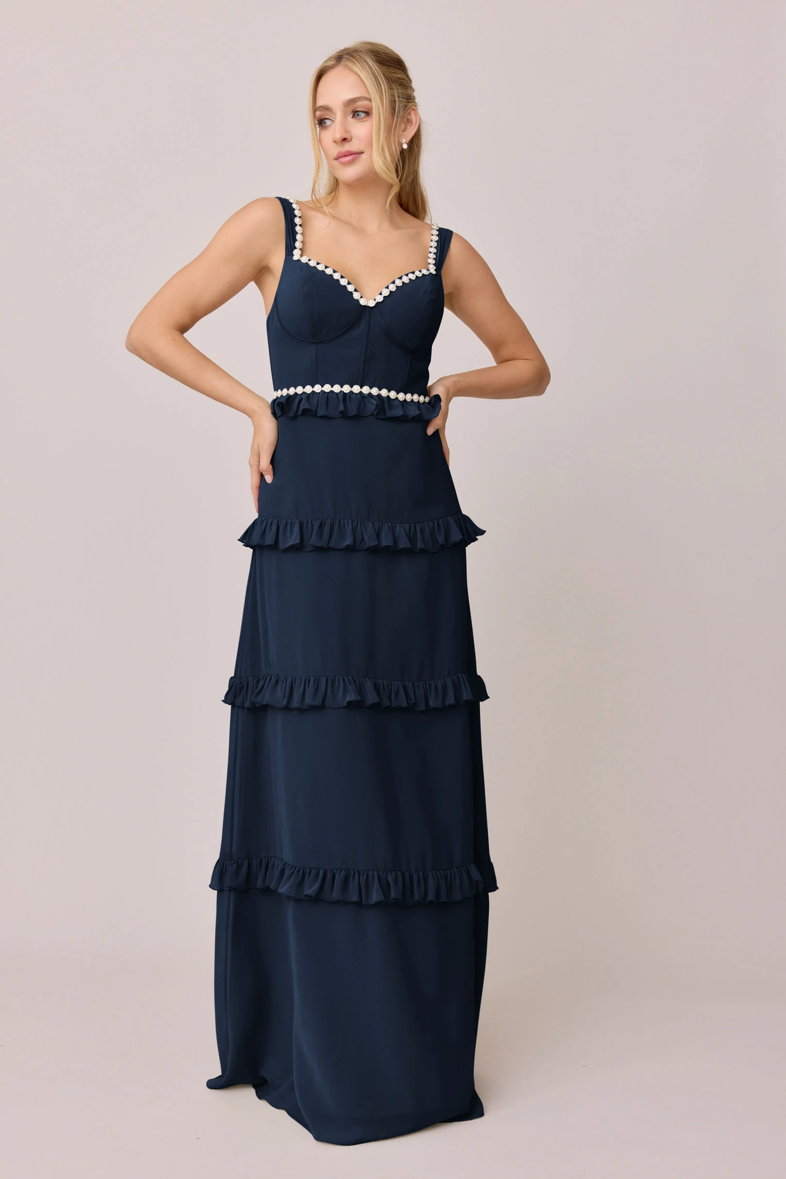 Sloane Luxe Chiffon Dress | Made To Order - Image 45