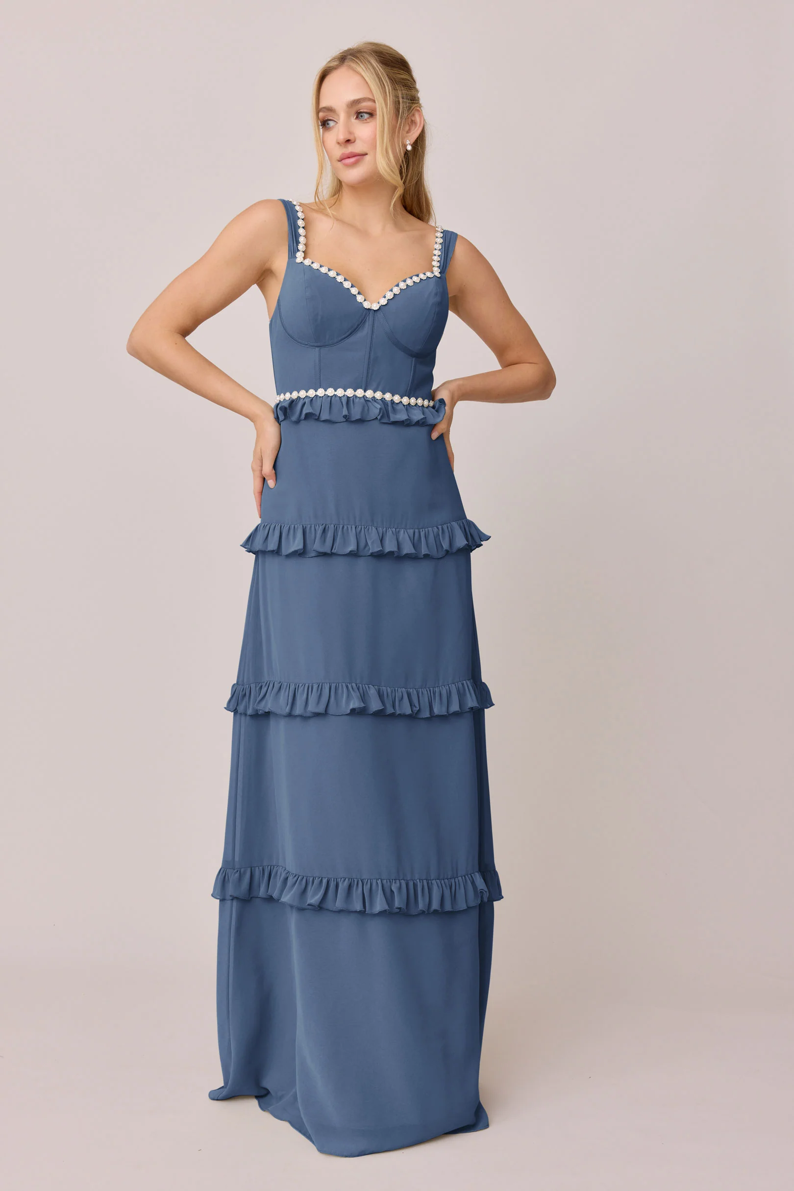 Sloane Luxe Chiffon Dress | Made To Order - Image 69
