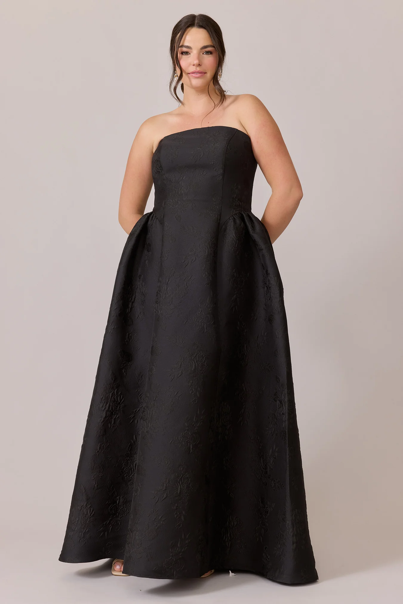 Sofia Jacquard Dress | Made To Order - Image 12